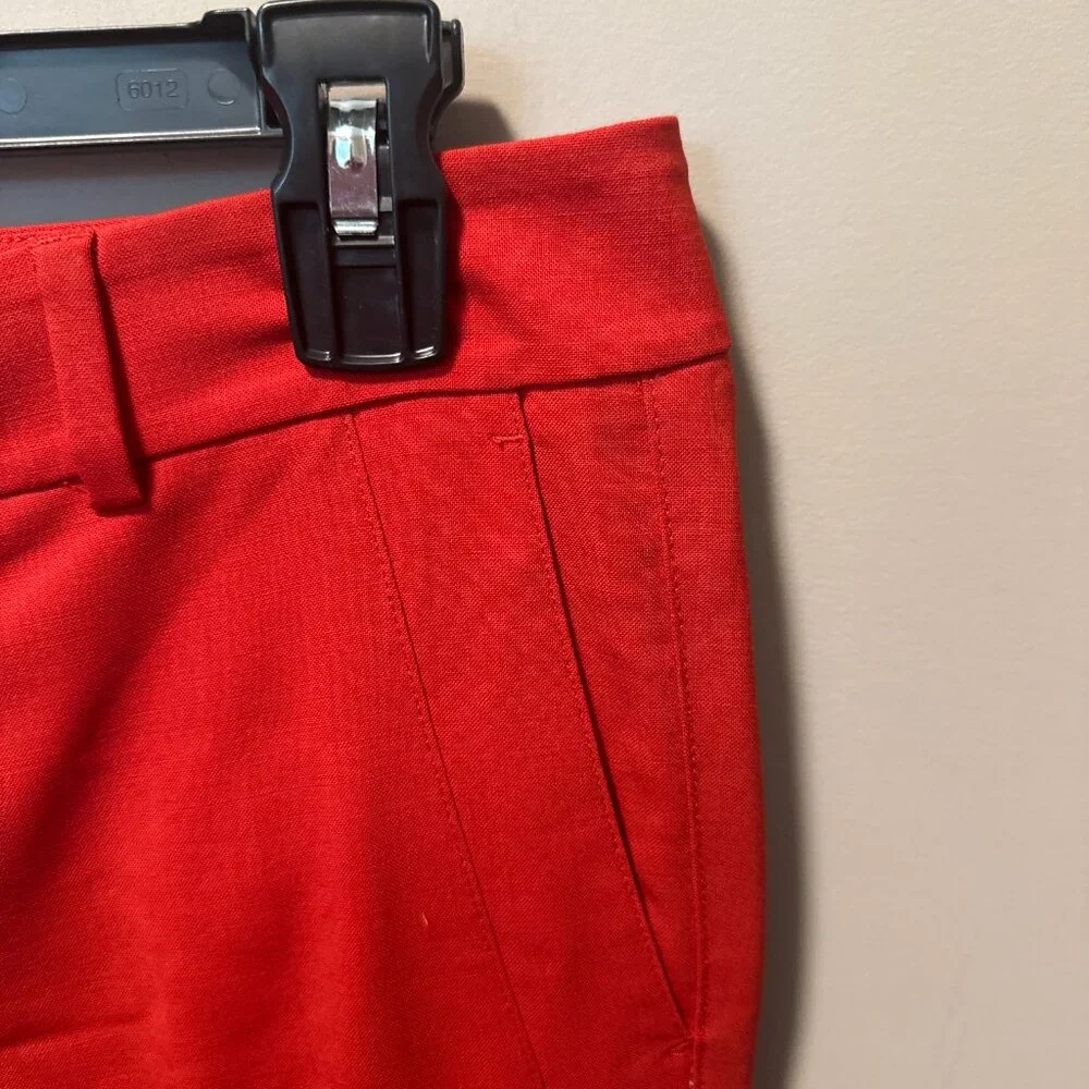 Vince Red Pants - 2 - Picture 2 of 4